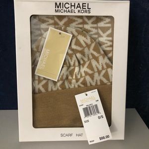 Michael Kors Hat and Scarf NEW!!